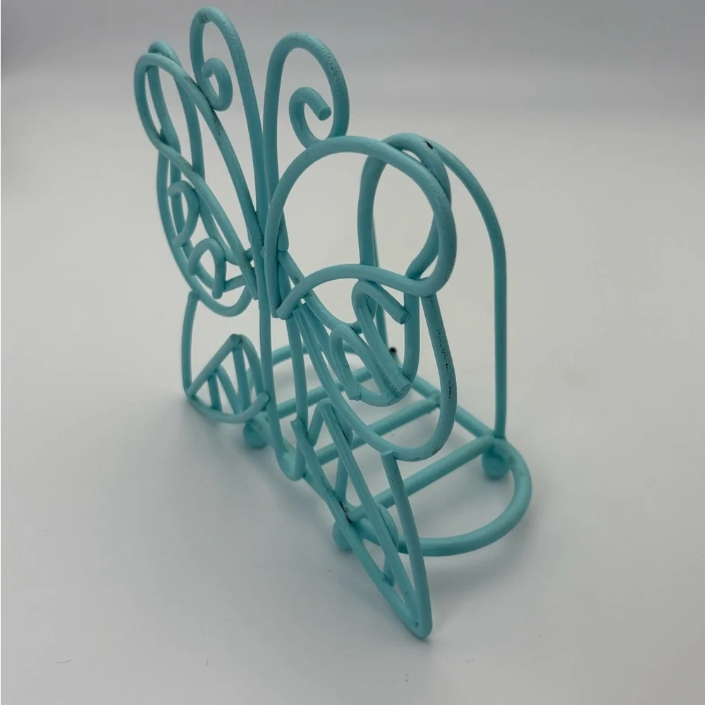 Butterfly Shaped Metal Napkin Holder